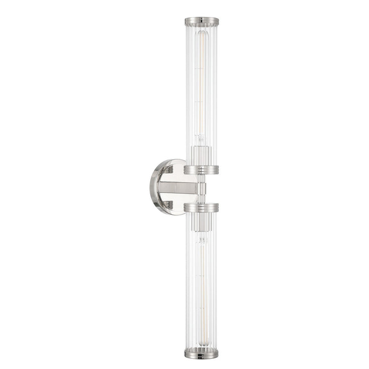 Crystorama - JAR-2302-PN - LED Wall Sconce - Jarvis - Polished Nickel