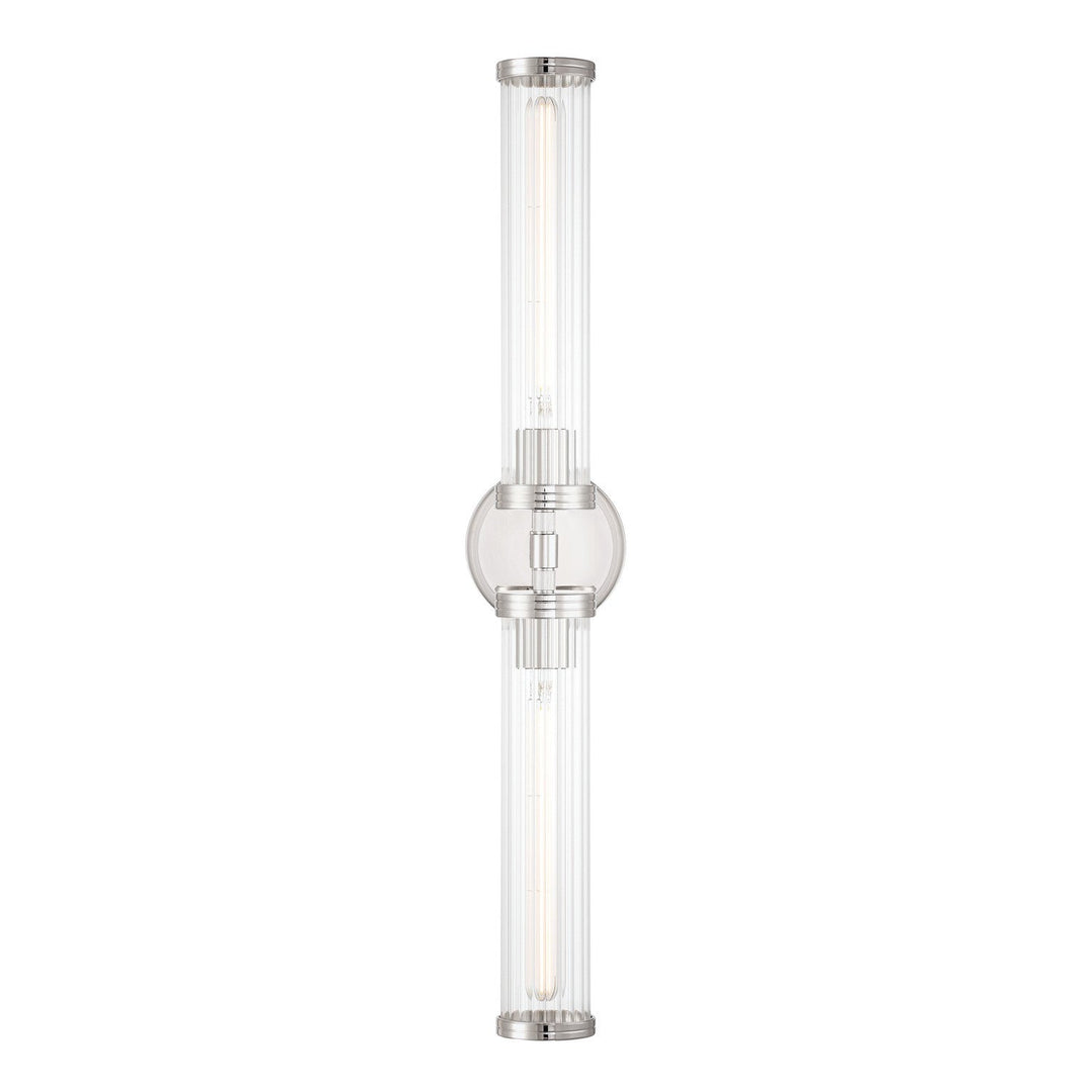 Crystorama - JAR-2302-PN - LED Wall Sconce - Jarvis - Polished Nickel