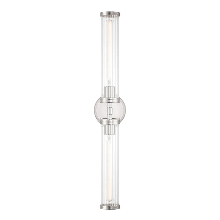 Crystorama - JAR-2302-PN - LED Wall Sconce - Jarvis - Polished Nickel