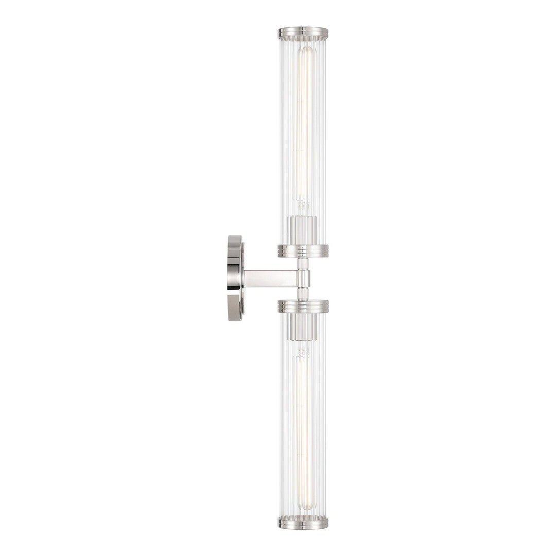 Crystorama - JAR-2302-PN - LED Wall Sconce - Jarvis - Polished Nickel