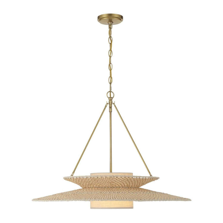 Crystorama - JNP-10543-SG - One Light Chandelier - Juniper - Soft Gold