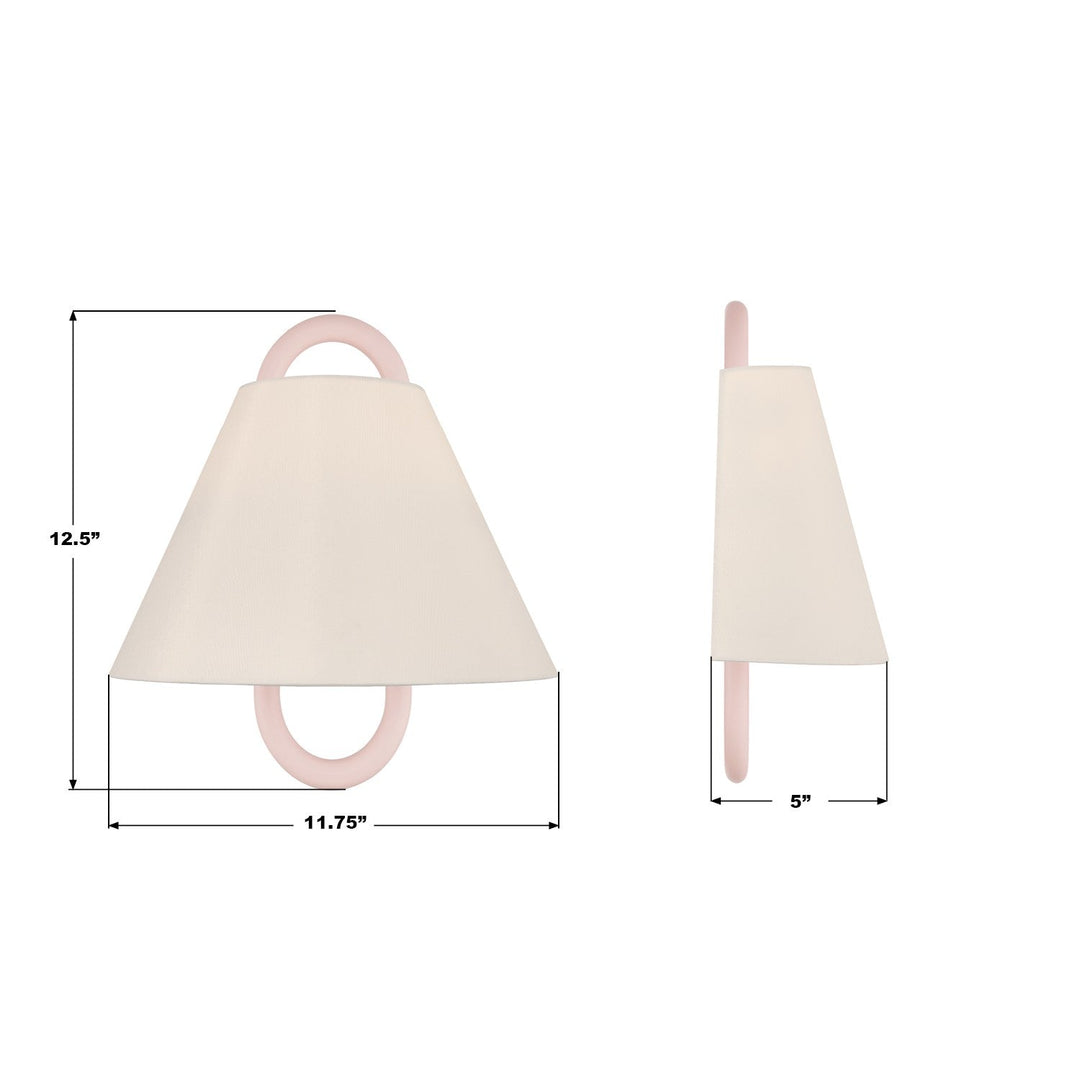 Crystorama - JOJ-801-VG-BH - One Light Wall Sconce - Jojo - Vibrant Gold