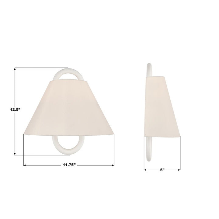 Crystorama - JOJ-801-VG-MT - One Light Wall Sconce - Jojo - Vibrant Gold