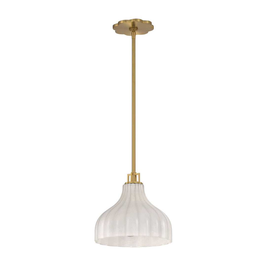 Crystorama - LAY-303-LG - One Light Pendant - Layton - Luxe Gold