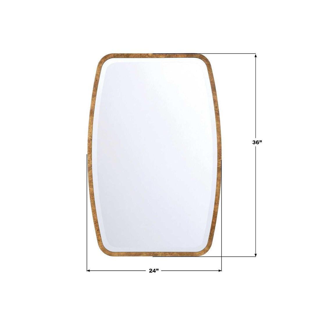 Crystorama - LIN-M400-WD - Mirror - Lindee - Wood Veneer