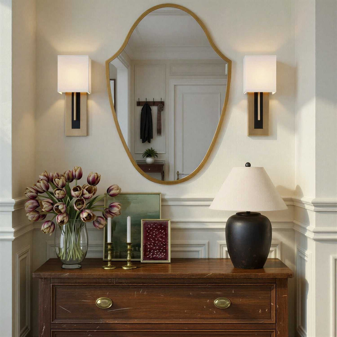 Crystorama - LIN-M428-GA - Mirror - Lindee - Antique Gold