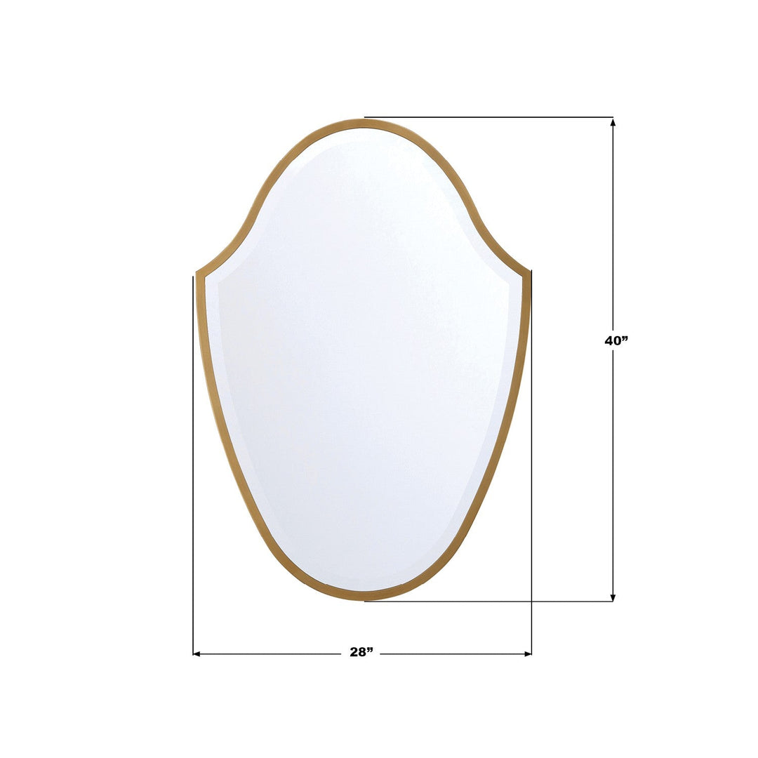 Crystorama - LIN-M428-GA - Mirror - Lindee - Antique Gold