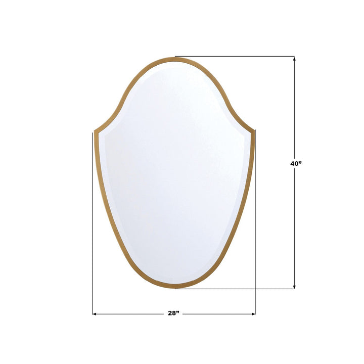 Crystorama - LIN-M428-GA - Mirror - Lindee - Antique Gold