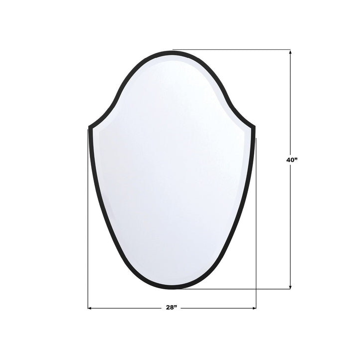 Crystorama - LIN-M428-MK - Mirror - Lindee - Matte Black