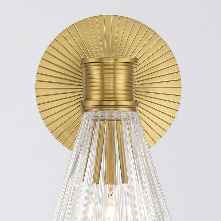 Crystorama - LOT-701-LG - One Light Wall Sconce - Lotus - Luxe Gold