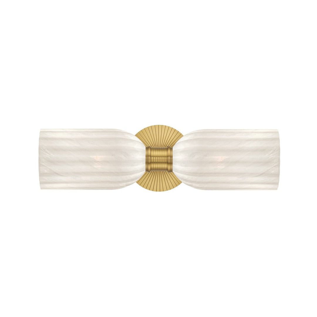 Crystorama - LOT-712-LG - Two Light Wall Sconce - Lotus - Luxe Gold