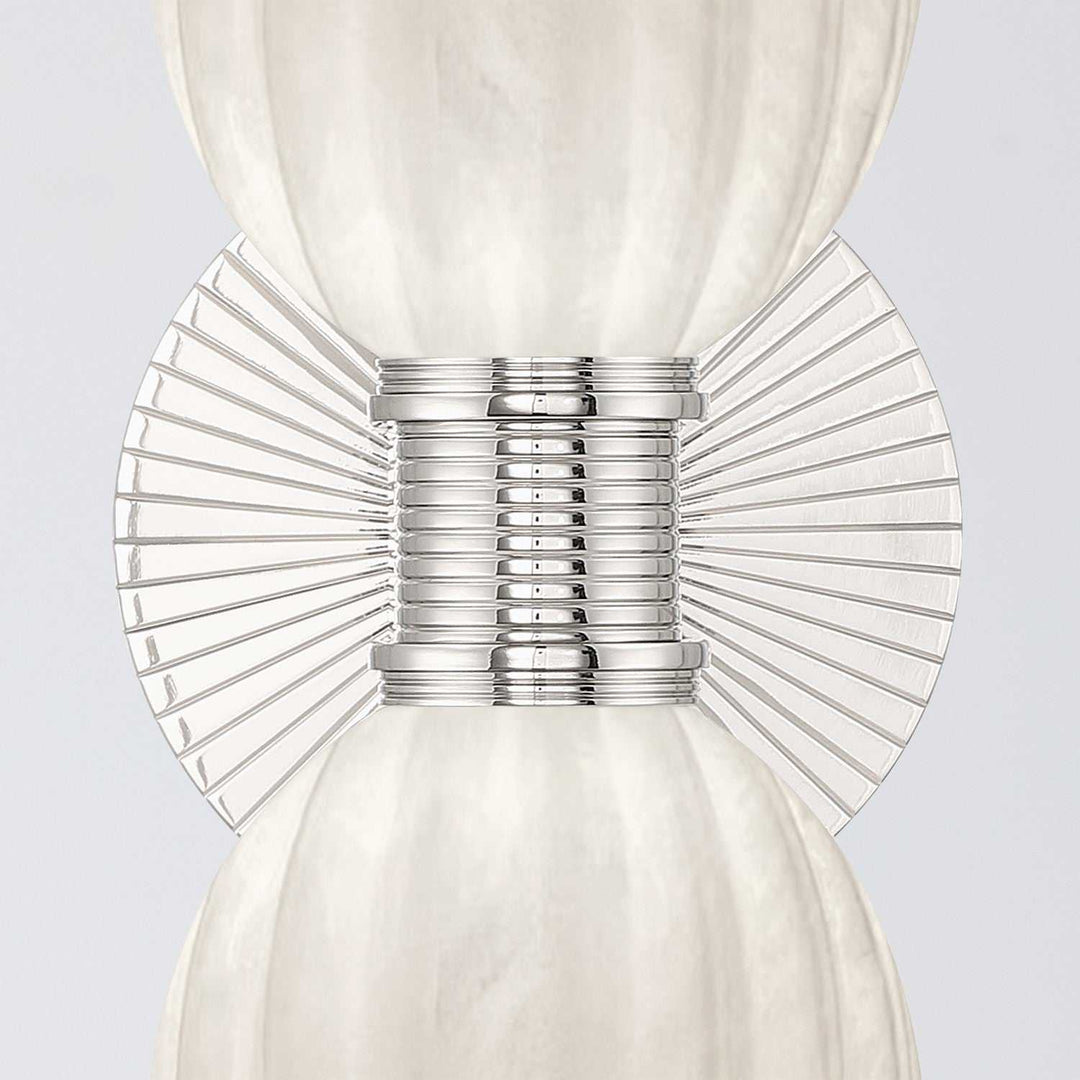 Crystorama - LOT-712-PN - Two Light Wall Sconce - Lotus - Polished Nickel