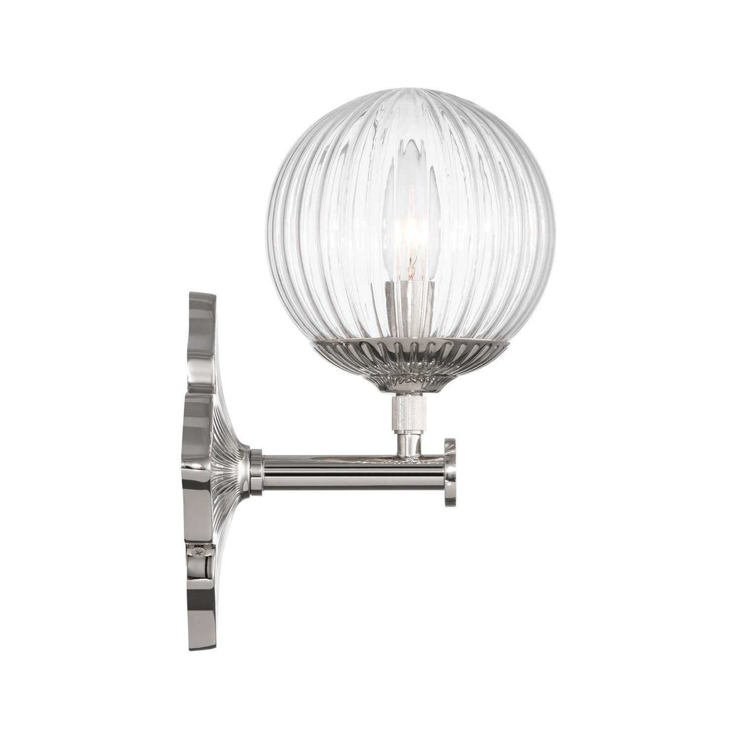 Crystorama - ORY-1001-PN-CL - One Light Wall Sconce - Orly - Polished Nickel