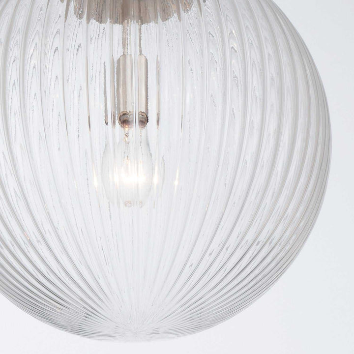 Crystorama - ORY-1007-PN-CL - One Light Pendant - Orly - Polished Nickel