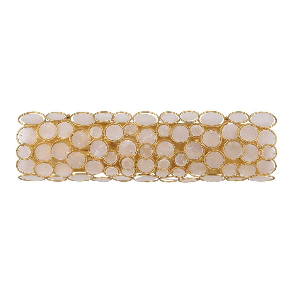 Crystorama - PAL-526-GA - Four Light Bath - Palla - Antique Gold