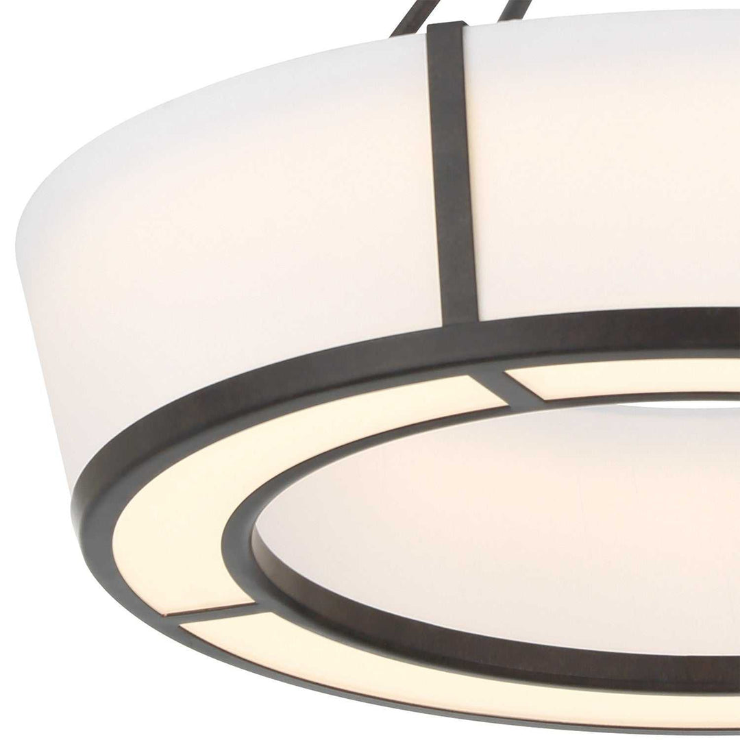 Crystorama - RYC-8106-CZ - LED Pendant - Royce - Charcoal Bronze
