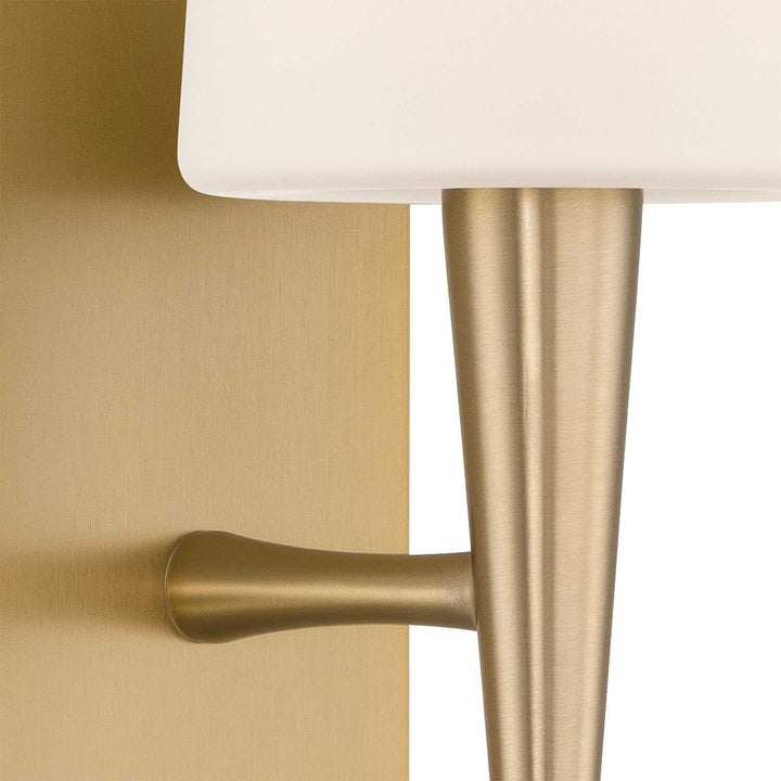 Crystorama - TRE-221-OP-AG - One Light Wall Sconce - Trenton - Aged Brass