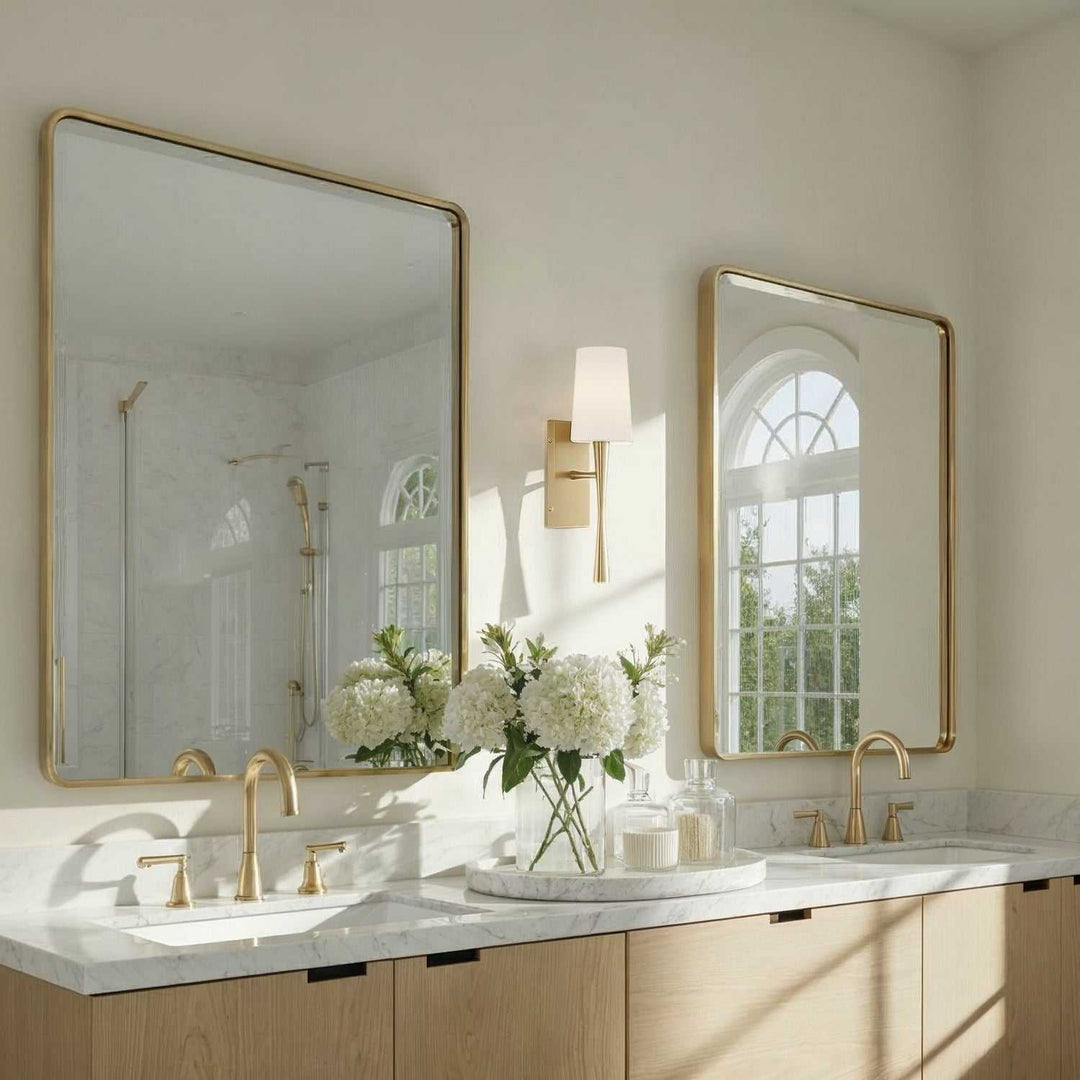 Crystorama - TRE-221-OP-AG - One Light Wall Sconce - Trenton - Aged Brass