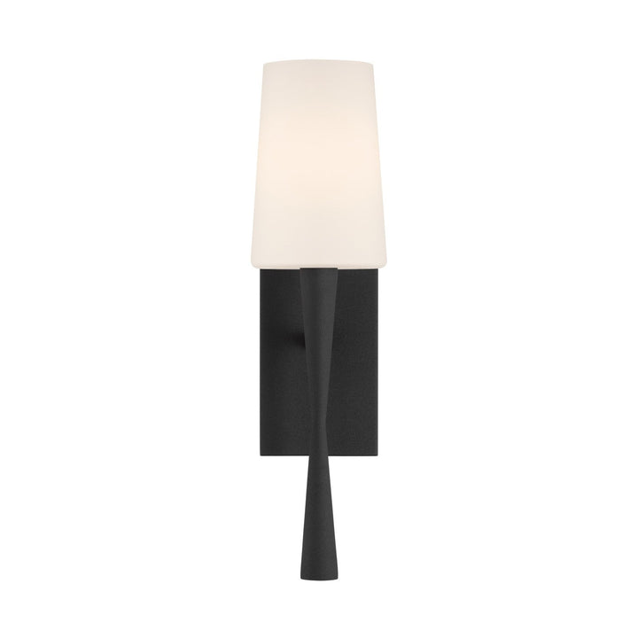 Crystorama - TRE-221-OP-BF - One Light Wall Sconce - Trenton - Black Forged