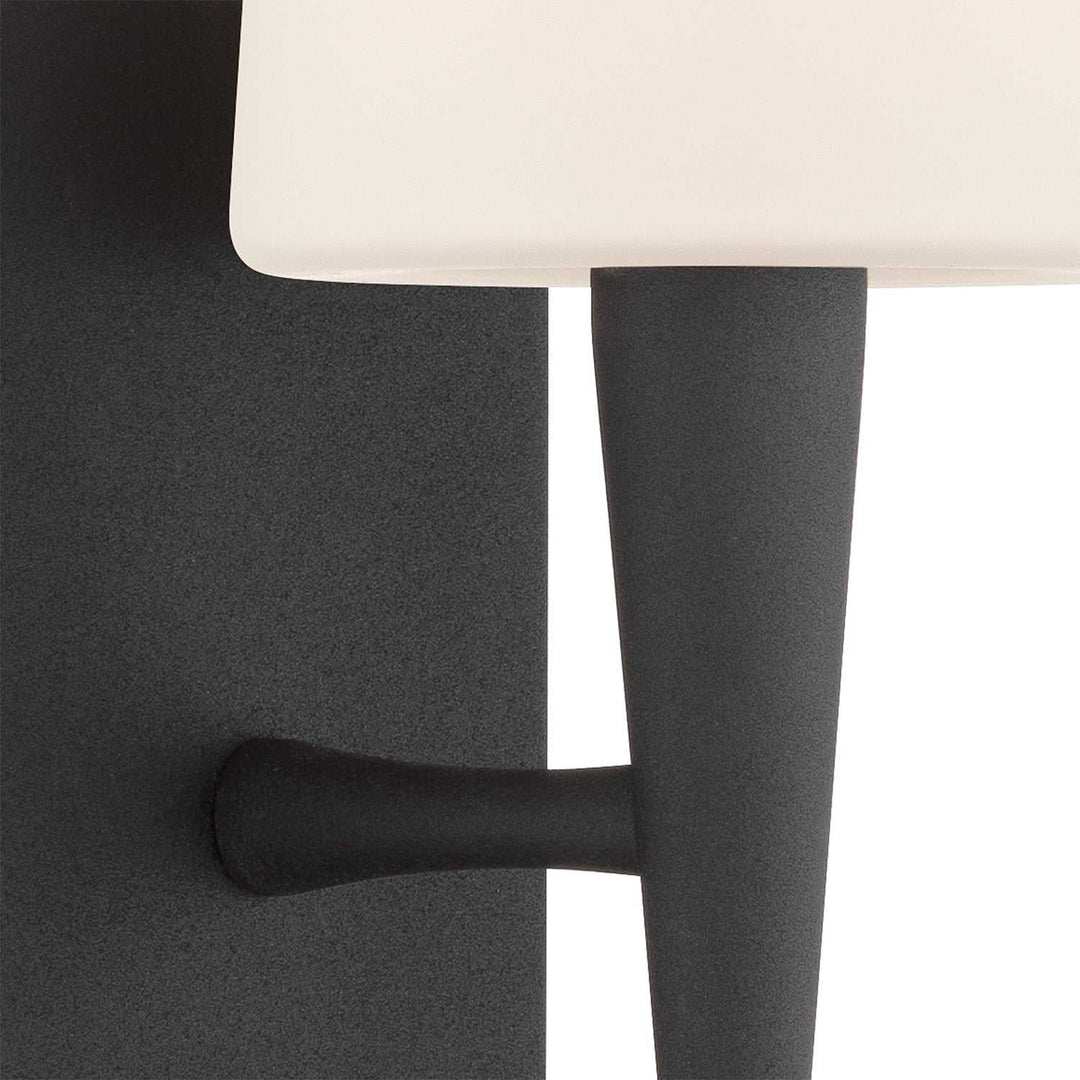 Crystorama - TRE-221-OP-BF - One Light Wall Sconce - Trenton - Black Forged