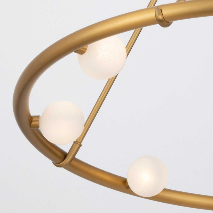 Crystorama - TRL-2805-LG - LED Chandelier - Terrell - Luxe Gold
