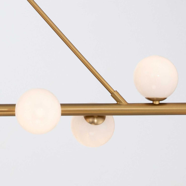 Crystorama - TRL-2807-LG - LED Linear Chandelier - Terrell - Luxe Gold