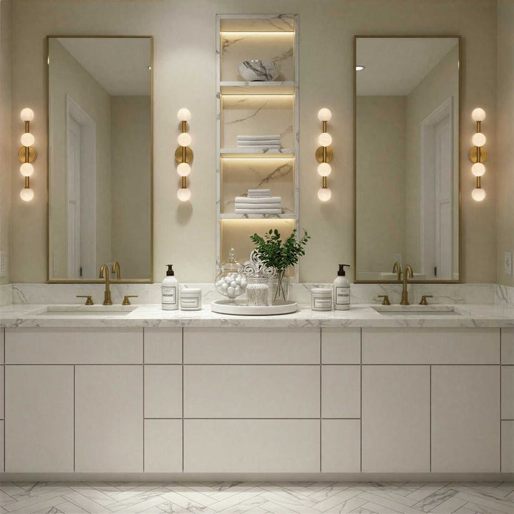 Crystorama - TRL-2811-LG - LED Bath - Terrell - Luxe Gold
