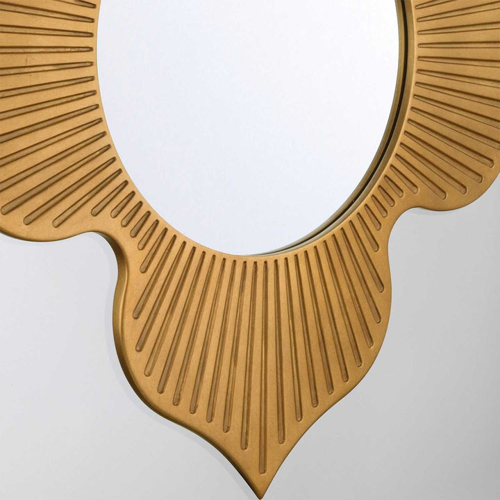 Crystorama - TUL-M100-BB - Mirror - Tullos - Burnished Brass