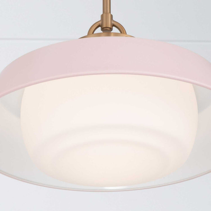 Crystorama - XAN-8006-VG-BH - One Light Pendant - Xander - Vibrant Gold