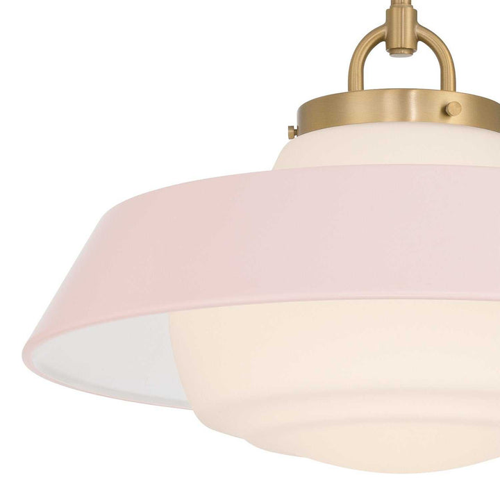 Crystorama - XAN-8006-VG-BH - One Light Pendant - Xander - Vibrant Gold