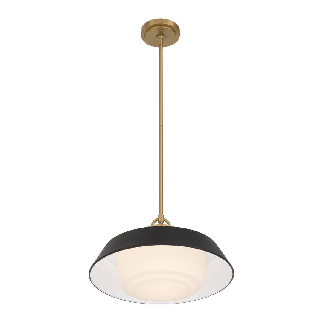 Crystorama - XAN-8006-VG-MK - One Light Pendant - Xander - Vibrant Gold