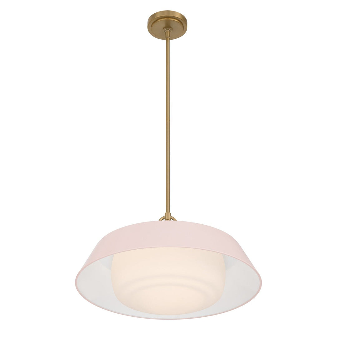 Crystorama - XAN-8009-VG-BH - Three Light Pendant - Xander - Vibrant Gold
