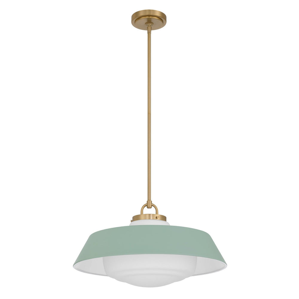 Crystorama - XAN-8009-VG-GR - Three Light Pendant - Xander - Vibrant Gold