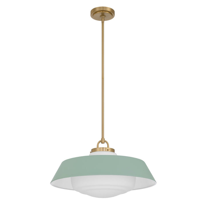 Crystorama - XAN-8009-VG-GR - Three Light Pendant - Xander - Vibrant Gold