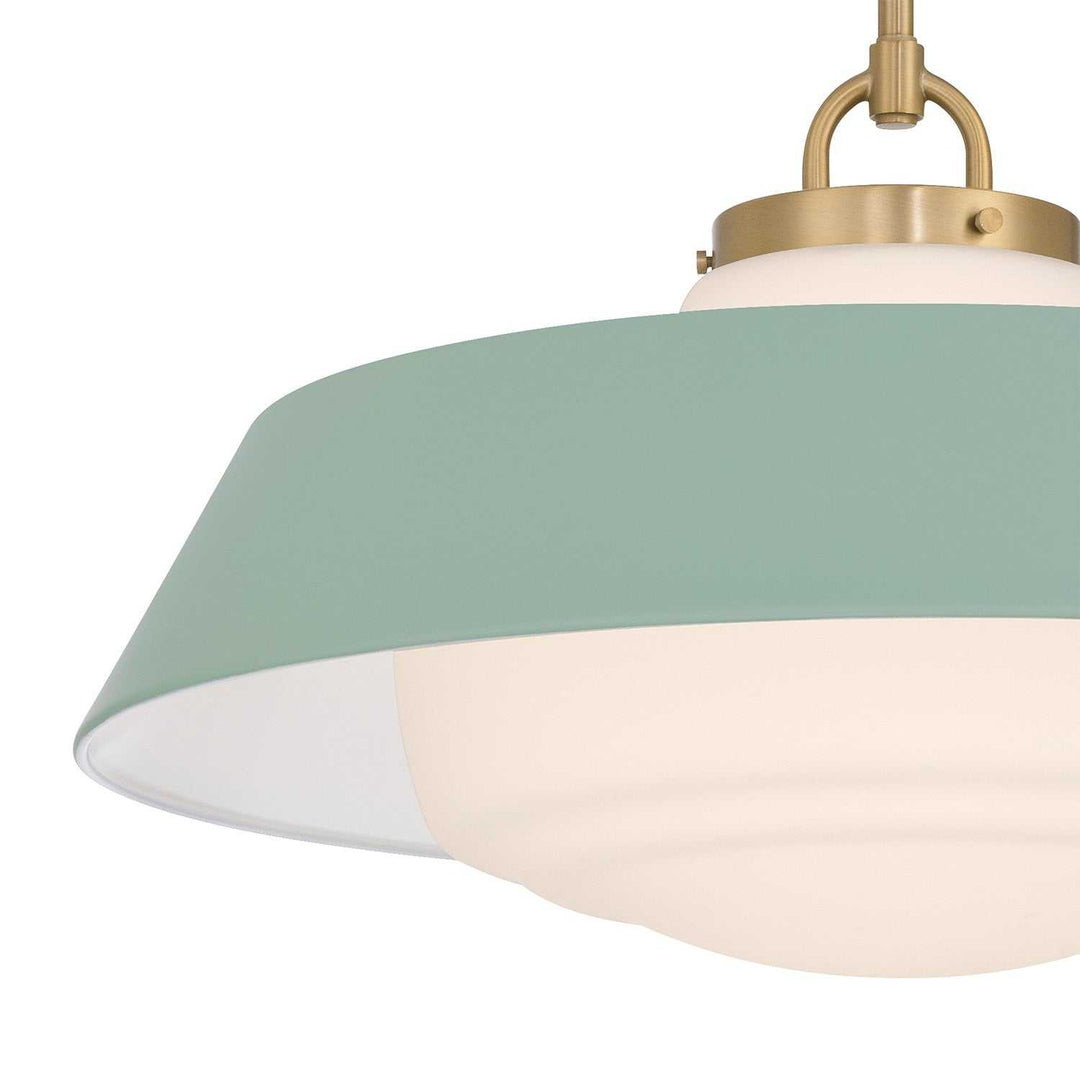 Crystorama - XAN-8009-VG-GR - Three Light Pendant - Xander - Vibrant Gold