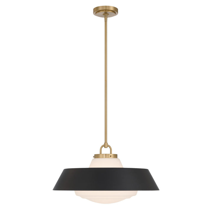 Crystorama - XAN-8009-VG-MK - Three Light Pendant - Xander - Vibrant Gold