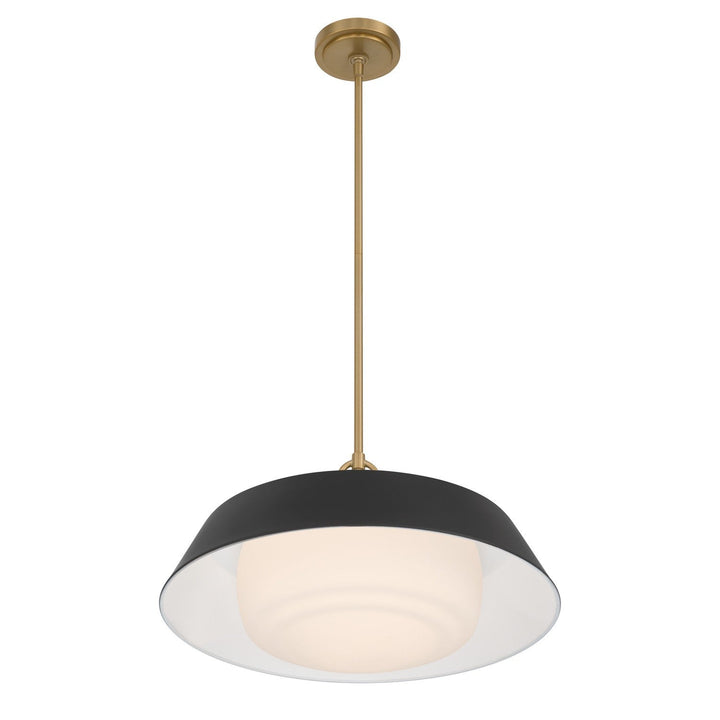 Crystorama - XAN-8009-VG-MK - Three Light Pendant - Xander - Vibrant Gold