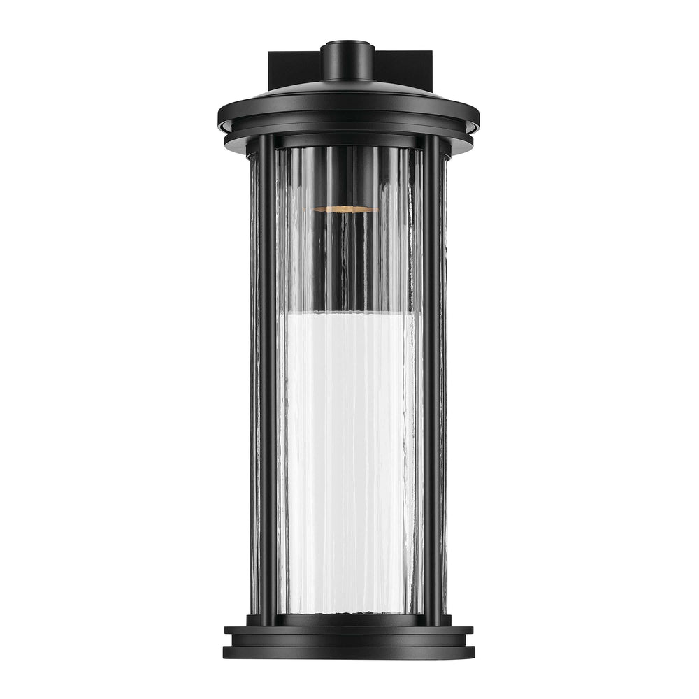 Kichler Canada - 59024BKDS - One Light Outdoor Wall Mount - Barras - Black