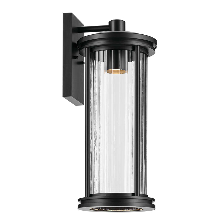 Kichler Canada - 59024BKDS - One Light Outdoor Wall Mount - Barras - Black