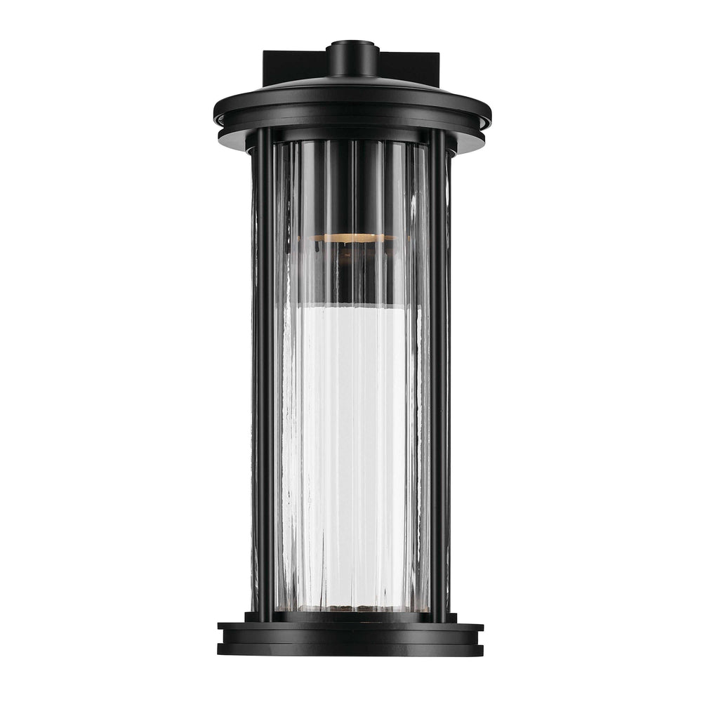 Kichler Canada - 59023BKDS - One Light Outdoor Wall Mount - Barras - Black