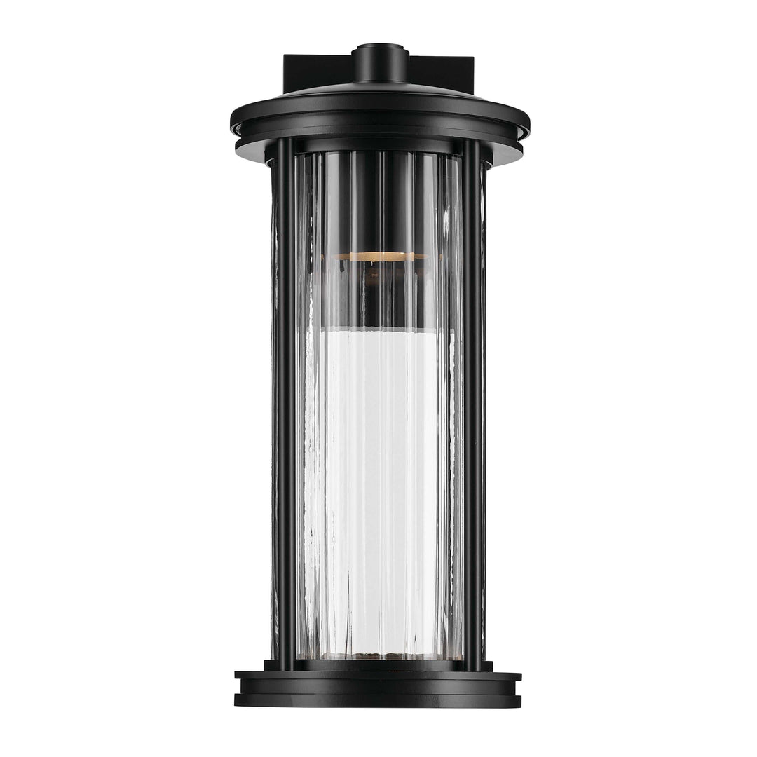 Kichler Canada - 59023BKDS - One Light Outdoor Wall Mount - Barras - Black