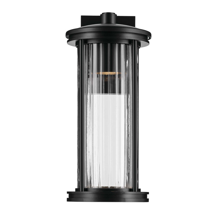 Kichler Canada - 59023BKDS - One Light Outdoor Wall Mount - Barras - Black