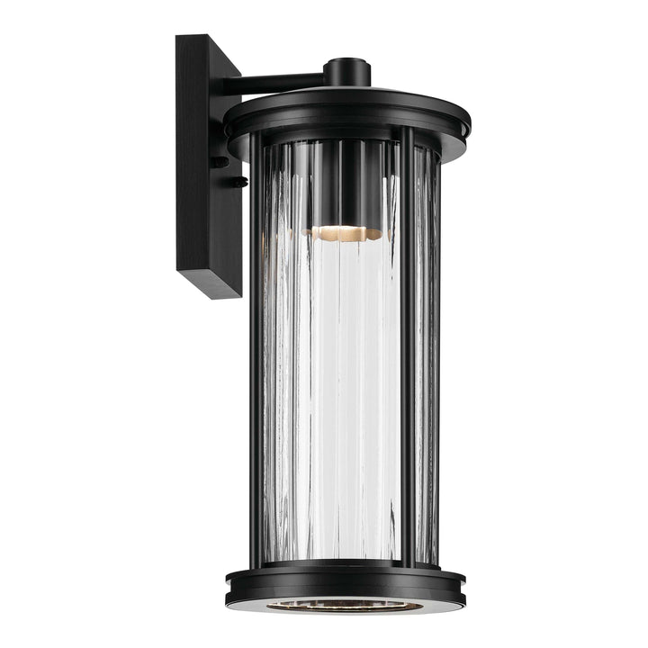 Kichler Canada - 59023BKDS - One Light Outdoor Wall Mount - Barras - Black