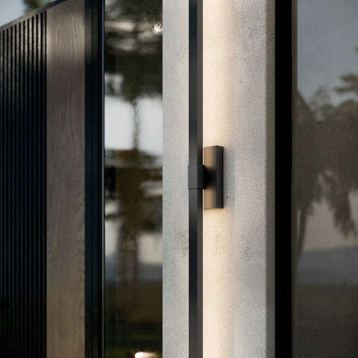 Kichler Canada - 59150BKTLED - LED Outdoor Wall Mount - Nocar - Textured Black