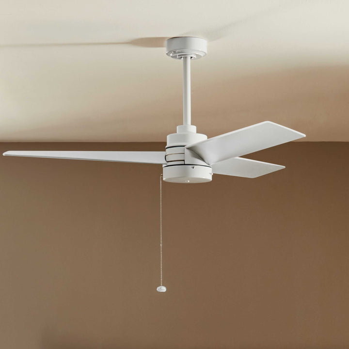 Kichler Canada - 300375MWH - 52" Ceiling Fan - Spyn Lite - Matte White