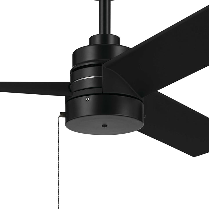 Kichler Canada - 300375BK - 52" Ceiling Fan - Spyn Lite - Black
