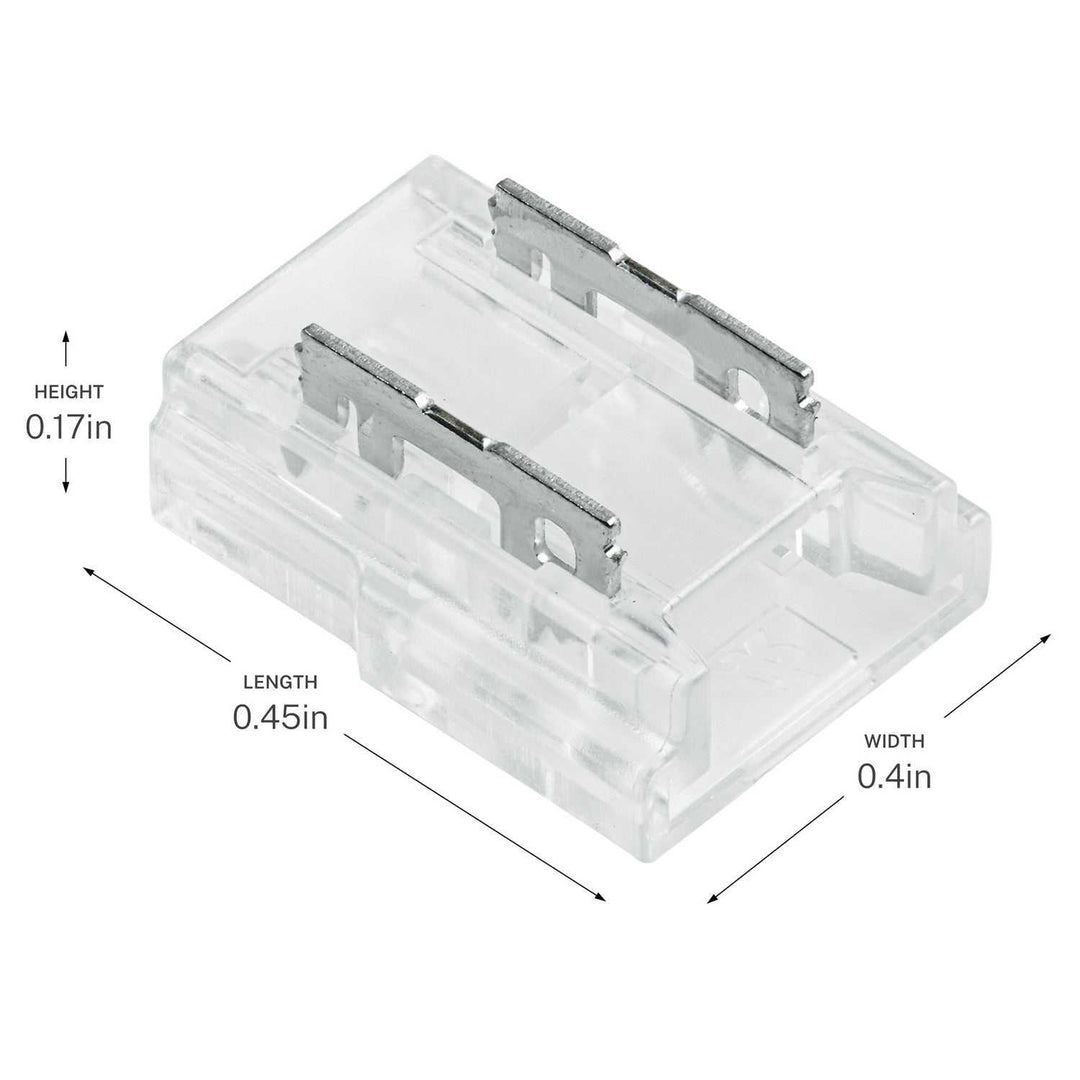 Dry Tape Accessory Crimp Connector in Clear Kichler Canada