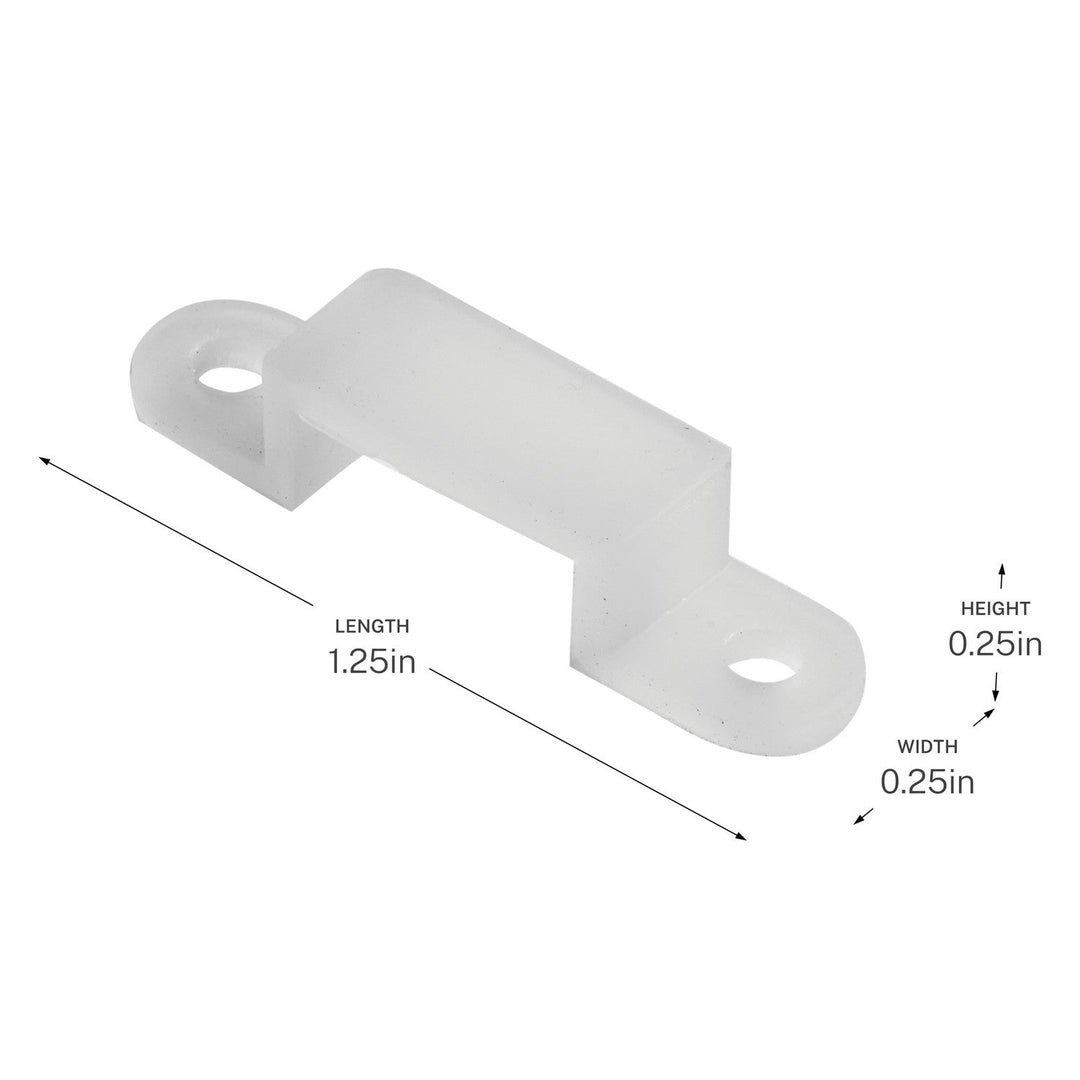 Kichler Canada - 3CLIPCLR - Cob Wet Accessory - Wet Tape Accessories - Clear