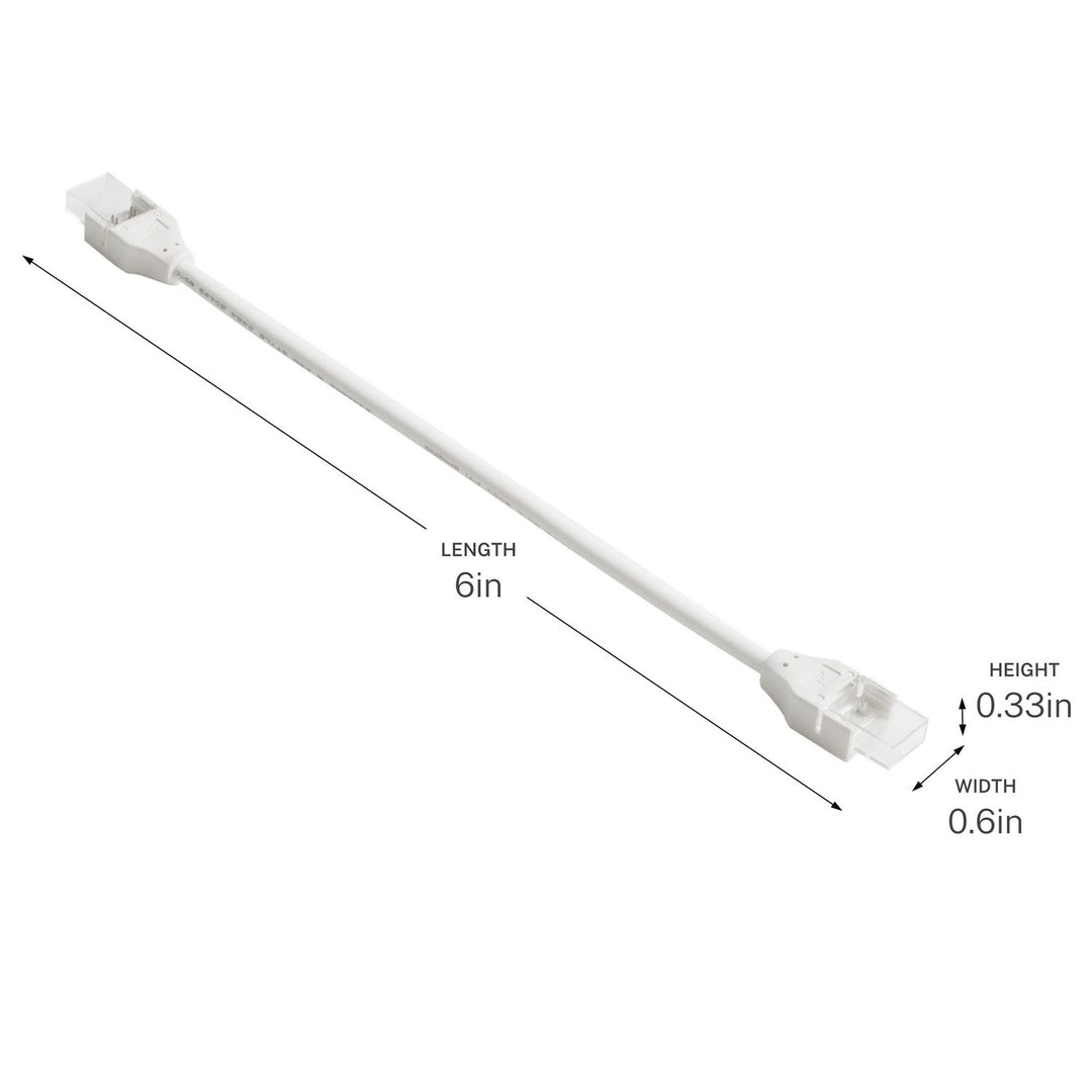 Kichler Canada - 3J6WH - Tape Jumper - Wet Tape Accessories - White