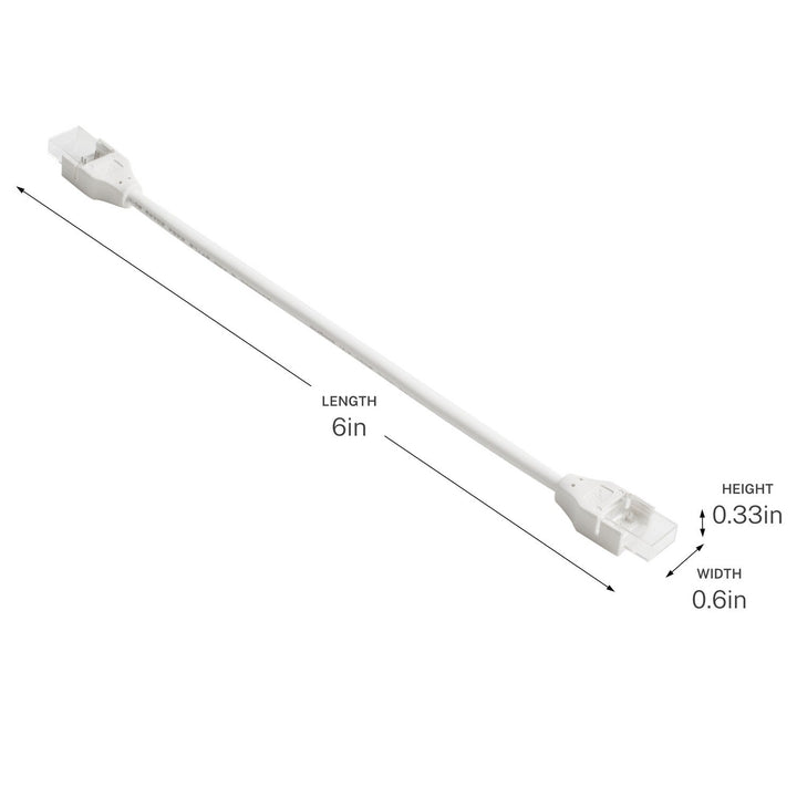 Kichler Canada - 3J6WH - Tape Jumper - Wet Tape Accessories - White